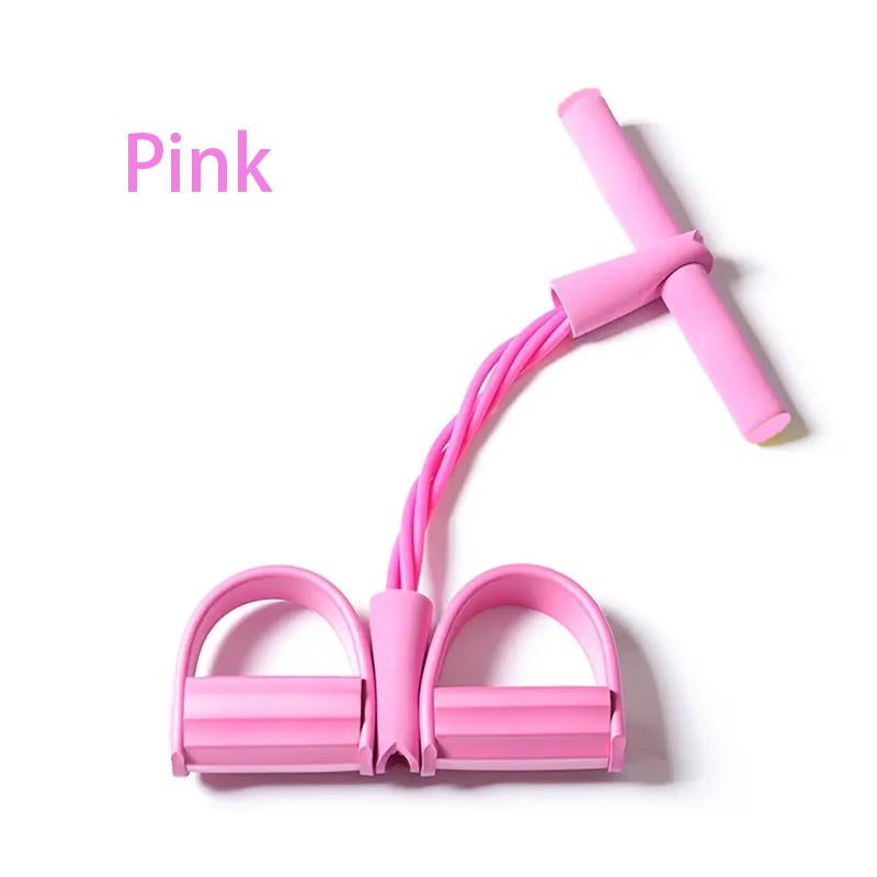 Upgraded Pedal Resistance Band - Fitness Ankle Puller Stretching Band, Multi-Functional Tension Rope for Men & Women(Only Resistance Band, No Yoga Mat)