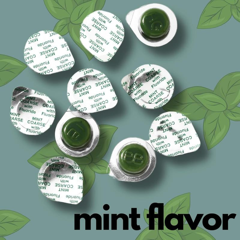 Pumice Based Tooth Polish - Fresh Breath, Plaque Removal & Stain Fighting, Available in Cherry, Bubblegum & Mint Flavors - Oral Toothbrush Whitening