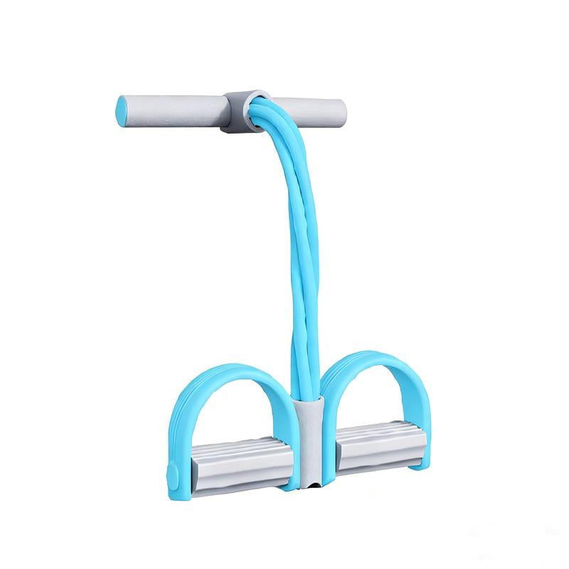 Multifunction Tension Rope, 6-Tube Elastic Yoga Pedal Puller Resistance Band, Elastic Pull Rope Fitness, Full-Body Workout at Home Gym, Exercise Sit-Up, Yoga, Abdominal Training