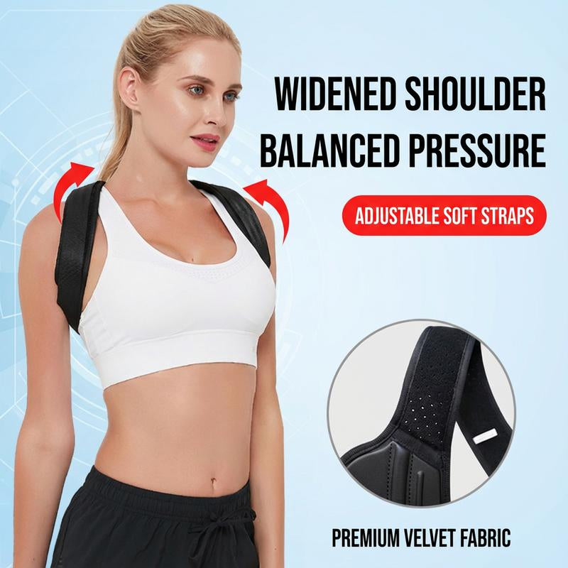 Adjustable Back Shoulder Posture Corrector Belt Clavicle Spinal Support Home Office Sport Upper Back Neck Brace