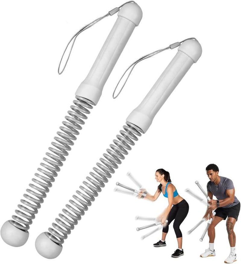 Cordless Battle Ropes Upgraded Ropeless Weighted Training Ropes for Home Gym Workouts, Ideal for HIIT, Cardio and Full-Body Exercise. Quiet, Portable Fitness Equipment for Men and Women, Great for Indoor or Outdoor Training and Gift Giving.