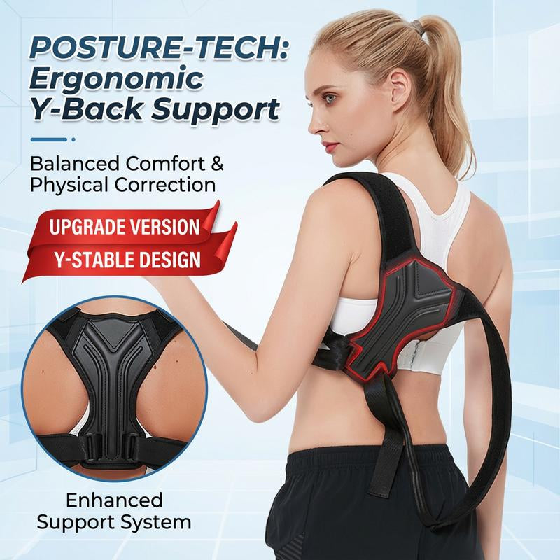 Adjustable Back Shoulder Posture Corrector Belt Clavicle Spinal Support Home Office Sport Upper Back Neck Brace